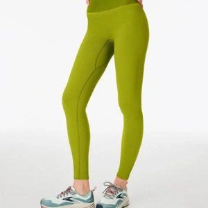 Outdoor Voices SeamlessRib 7/8 Legging Green Apple SMALL